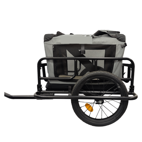 50kg Load Capacity Camper Farming Steel Foldable Bicycle Cart Trailer Easy  Installation Detachable Folding Utility Bike Trailer - China Wholesale  Trailer $31.5 from Qingdao Longwin Industry Co. Ltd