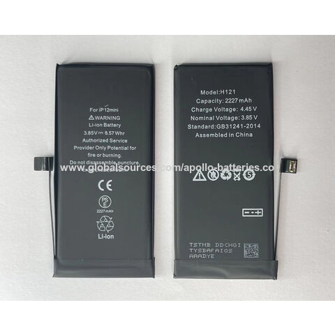 Akku für Apple iPhone 12 Mini 12Mini A2471 3.85V 2227mAh - Ersatzakku für iPhone 12 Mini