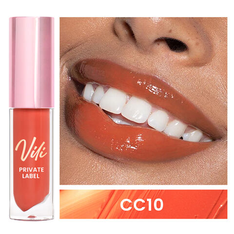 OEM Wholesale Thick Glossy Vegan Lipgloss Private Label Custom Lip