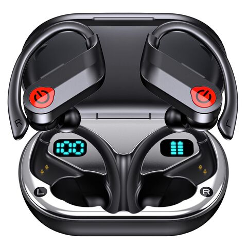 Wireless Bluetooth 5.3 Earbuds Stereo Bass, Headphones in Ear Noise  Cancelling Mic, IP7 Waterproof Sports, 32H Playtime USB C Mini Charging  Case Ear