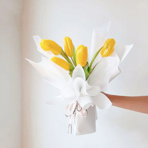 Buy Wholesale China Wholesale Translucent Floral Bouquet Wrap Plastic Paper  Tissue Sheets Pack Wholesale Waterproof Flowers Wrapping Paper Packaging & Flower  Wrapping Paper Roll at USD 0.23