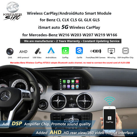 Wireless Apple Carplay Android Auto Nachrüstung für Mercedes Benz