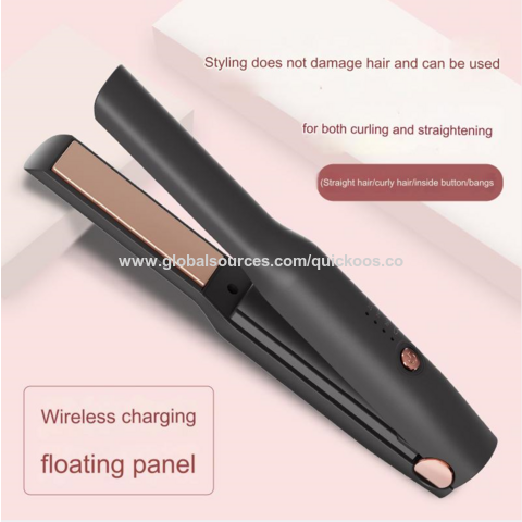 Professional safe hair straightener store curler