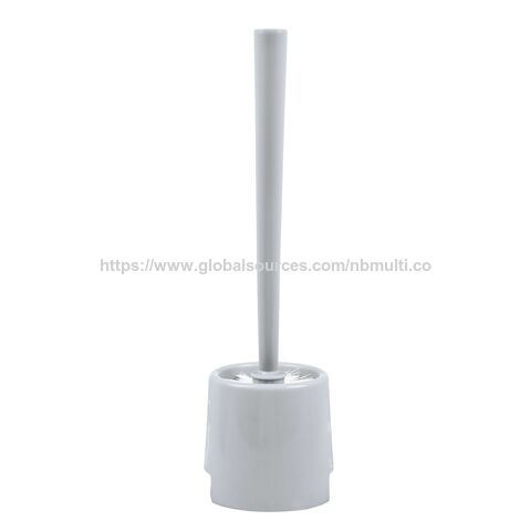 Juego de escobilla y soporte para inodoro al por mayor, limpieza comercial del hogar, fregona plana para pisos, producto de fregona de chenilla para el baño for sale at factory direct price