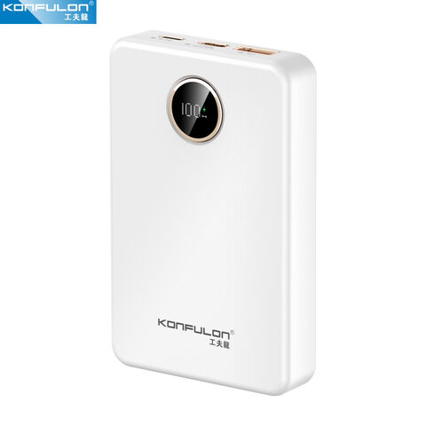 KONFULON Nuevo Lanzamiento: Power Bank Magnético Inalámbrico MagSafe de 10000mAh, 15W MAX con Pantalla Digital LED