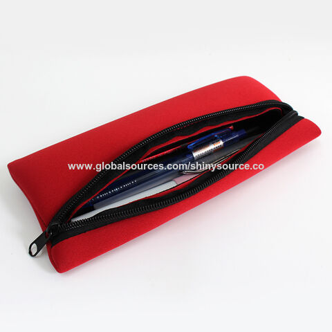 Buy Wholesale China Wholesale Neoprene Pen Case,cheap Pencil Pouc With  Allover Print,oem Design Stationary Bag For Promotional Idea With Various  Size & Case at USD 0.5
