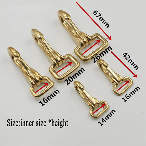 Bulk Buy China Wholesale Whole Sale Leather Hardware Accessories Carabiner  Spring Clip Shoulder Strap Brass Clasp Hardware Heavy Duty Solid Brass Snap  Hook $1.43 from Dongguan City Weikeman Hardware Designing and Manufacturing