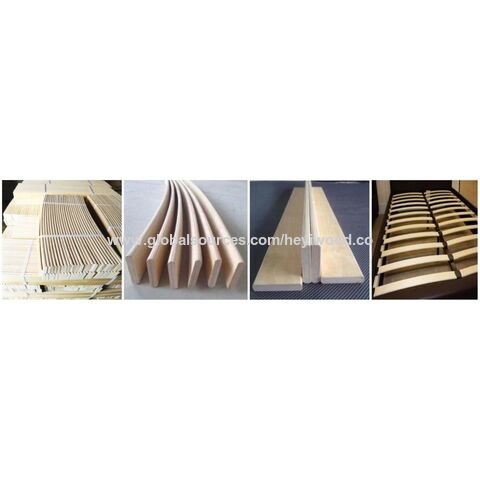 Bowed bed deals slats