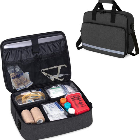 Bolsa de mano para enfermera, bolsa de hombro para suministros médicos con  funda acolchada para portátil de 15.6 pulgadas