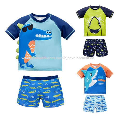 Fato de banho para meninos e crianças, Fato de areia para crianças, Fato de banho de duas peças para crianças for sale at factory direct price