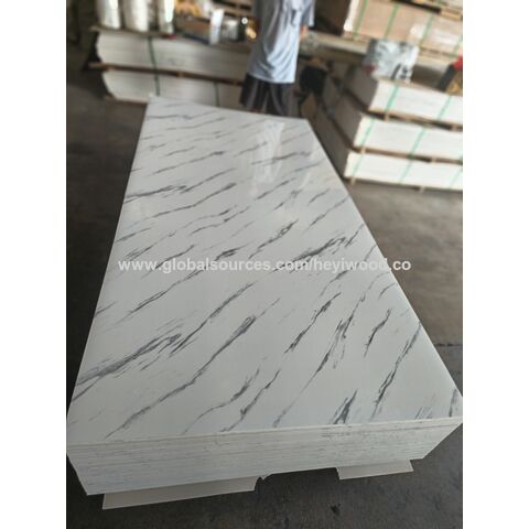 China High Quality UV Coated Decoration Marble Pvc Sheet Suppliers