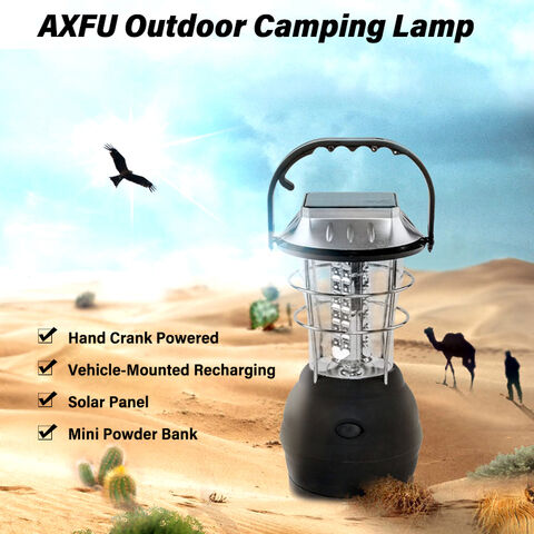 Lanterne pliable d'éclairage extérieur de lampe-torche solaire portative de  camping de LED pour le camping et la tente avec le chargement d'USB