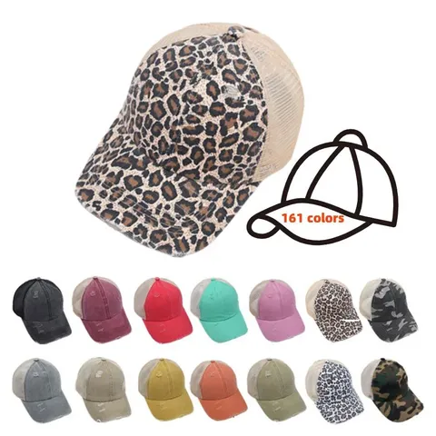 MINAKOLIFE Women's Messy Bun Baseball Cap – Mesh Snapback Hat For Summer, Sports, Outdoor Activities