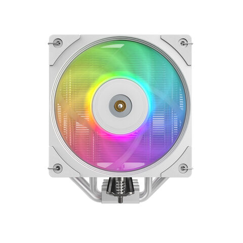 Buy Wholesale China 2300rpm Argb Inner 8led Pwm Fan All White Cooler 4