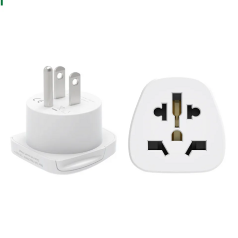 Hot selling world to US small socket plug adapter international conversion plug universal travel adapter for sale at factory direct price