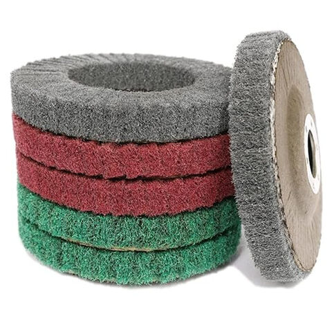 4 inch Nylon Fiber Polishing Wheel Sanding Buffing Disc Abrasive Wheels for Angle Grinders