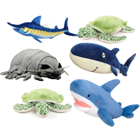 Plush 2024 sea creatures