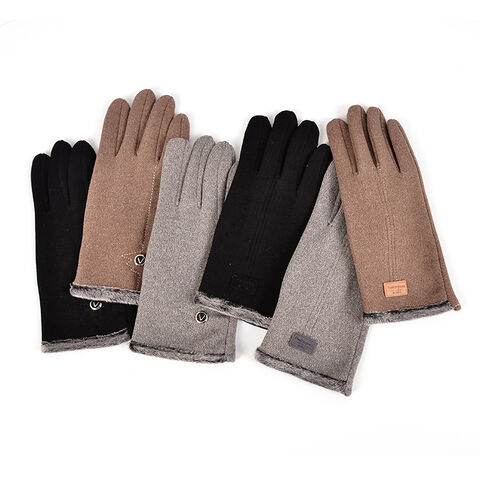 Touchscreen-Handschuhe im Großhandel, modische Winterhandschuhe für Damen, bestickte Handschuhe, elegantes Geschenk