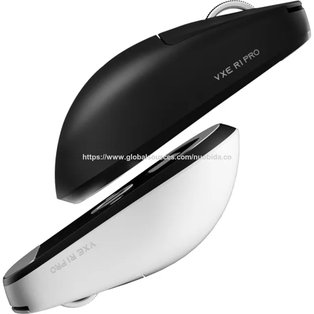 Ratón Ligero OEM VGN VXE PAW3395 R1 PRO Nordic 52840 Huano Iceberry Pink Dots Ratón Inalámbrico para Gaming for sale at factory direct price