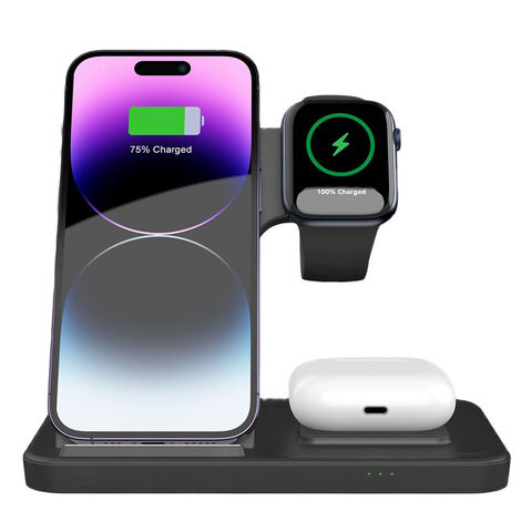 Sans Marque Chargeur sans fil magnétique Compatible avec Apple Watch à prix  pas cher