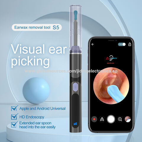 Outil de nettoyage d'inspection d'oreille d'endoscope d'endoscope de caméra  d'oreille