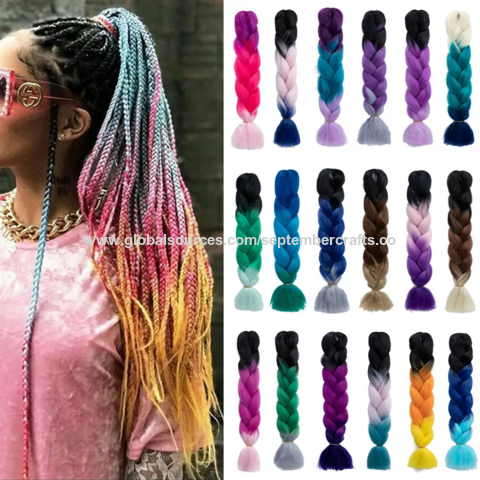 Lot De Tresses à Tresser Tapis Vintage – Braid-Klamp – Neuf (USA)