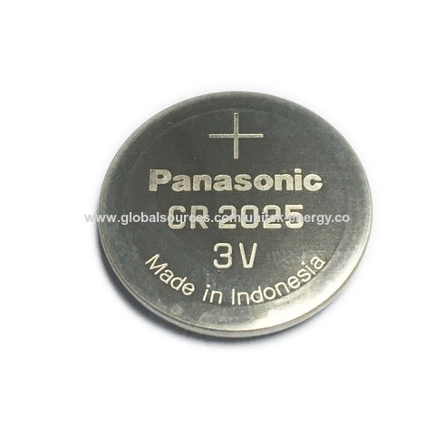 Buy Wholesale China Cr2025 3v Lithium Battery Panasonic Limno2 Lithium  Button Call Battery & Button Battery at USD 0.2