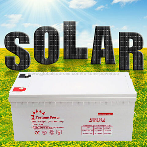 Achetez en gros Batterie Solaire Onduleurs De Secours 250ah 12