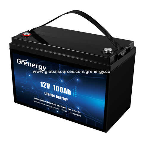 Buy Wholesale China Ul Approved 12v 100ah Lfp Rechargeable Multifunctional Lifepo4  Lithium Iron Phosphate Battery Lithium Battery & Lifepo4 Batteries at USD  223