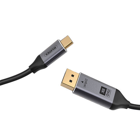 سعر المصنع كابل USB 3.1 نوع C ذكر إلى ذكر DP 8K 60 هرتز DisplayPort لشاشة العرض/الكمبيوتر المحمول