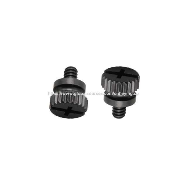 Tornillo moleteado sistema americano 6-32 UNC*4.5 Fabricación China Suministro personalizado de tornillo moleteado con bloqueo de nylon sistema americano for sale at factory direct price