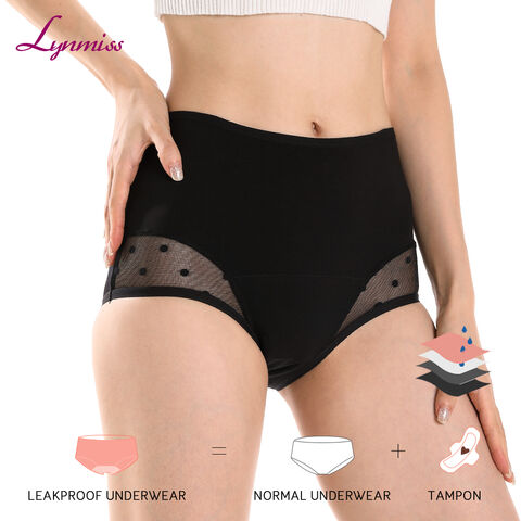 4Layer Bamboo Sexy Leakproof Menstrual Panties New Breathable Fast  Absorbent Underwear Women Menstrual Briefs plus size lingerie - AliExpress