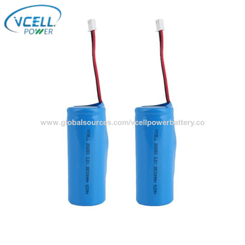 Buy Wholesale China 3.2v 3500mah 26650 Lifepo4 Rechargeable Lithium ...