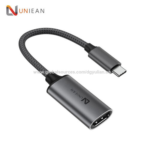 Buy Wholesale China Uniean Ultra 4k 60hz Usb Type C To Hdmi Adapter Cable  Laptop Mobile Phone Charging Usb C To Hdmi Female Cable Converter & Usb C  To Hdmi Adapter at