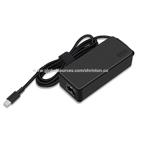 Chargeur USB-C pour ordinateur portable avec prise de charge USB-C  Adaptateur secteur 65W, Chargeurs pour USB-C, Chargeurs