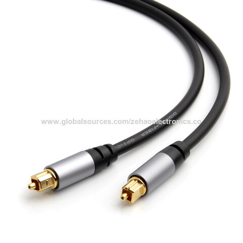 Achetez en gros Câble Audio Optique Numérique De Qualité Supérieure, Câble  à Fibre Optique, Cl3 Intégré Au Mur, 24k Plaqué Or, 75ft (22m) Chine et  Câble à 5.99 USD