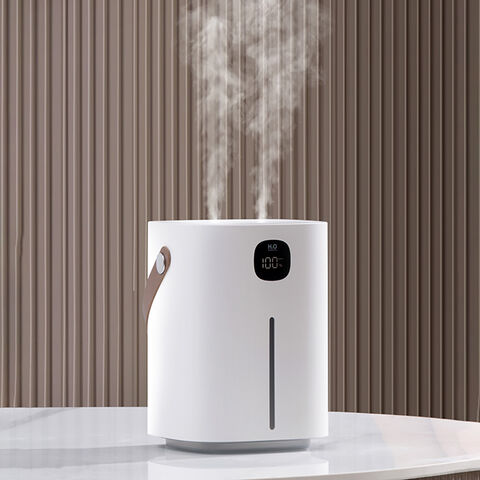 New Air Humidifier 2l Large Capacity Dual Nozzle With Lcd Temperature  Display Usb Aromatherapy Diffuser Exquisite Gift