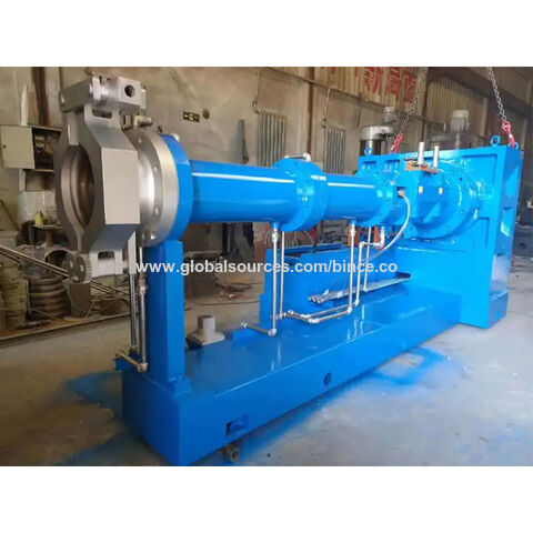 آلة بثق الأنابيب الاسطواني للتغذية الحارة XJ120 / باثقة المطاط (٦:١) for sale at factory direct price