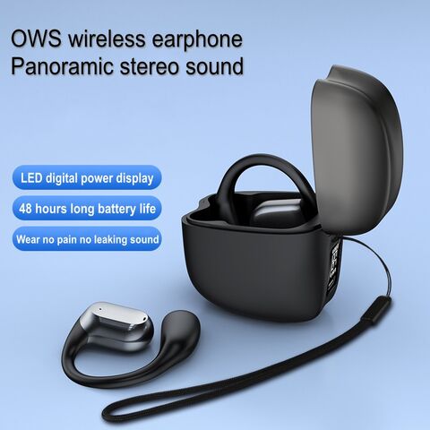 Buy Wholesale China Super Long Battery Life 8 Hours Music Time Ows Headphone With Power Display Ows Earhook Earbuds Earbuds at USD 4.35 Global Sources