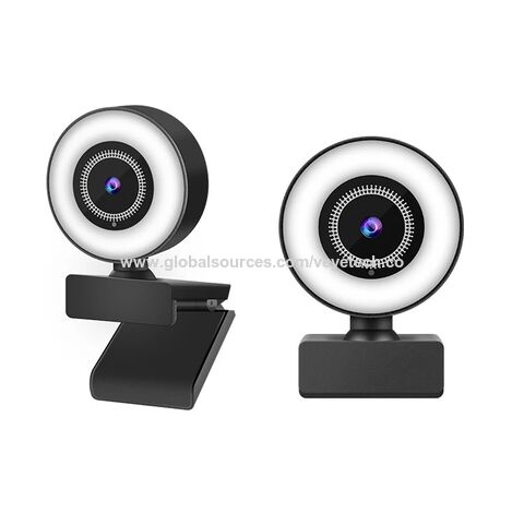 Webcam Full HD 2k Avec Micro et Lampe Intégré