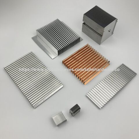 Refroidisseurs de CPU ODE passivation du cuivre, anodisation, extrusion d'aluminium, usine de fabrication de dissipateurs thermiques, petite quantité minimale de commande