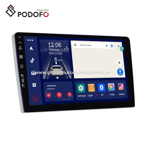 Achetez en gros Podofo 9 2 Din 2 32g 8 Core Voiture Stéréo Android 12  Autoradio Carplay Android Auto 4g Wifi Gps Bt Am/fm/rds Dsp Ips écran  Tactile Chine et Voiture Stéréo