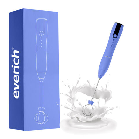 Mini Batedor de Leite Automático com Logotipo Personalizado, Batedor de Leite Elétrico Recarregável USB Portátil em Aço Inoxidável com Conjunto de Caneca de Café