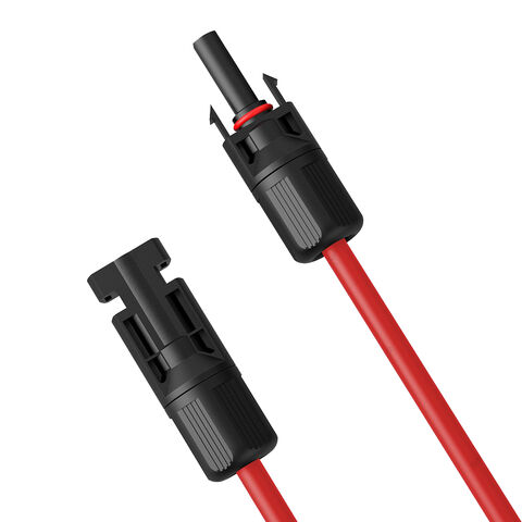 Solar Panel Extension Cable with Male to Female Solar Connectors