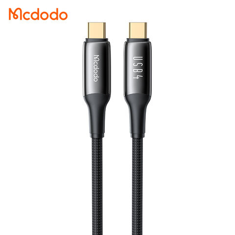 MCDODO 90 Degree Right Angle for iPhone Type C Micro Cable Fast
