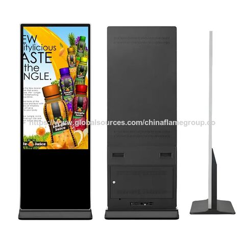 43 Inch Lcd Touch Screen Kiosk Hd Poster Lcd Digital Signage Kiosk For ...