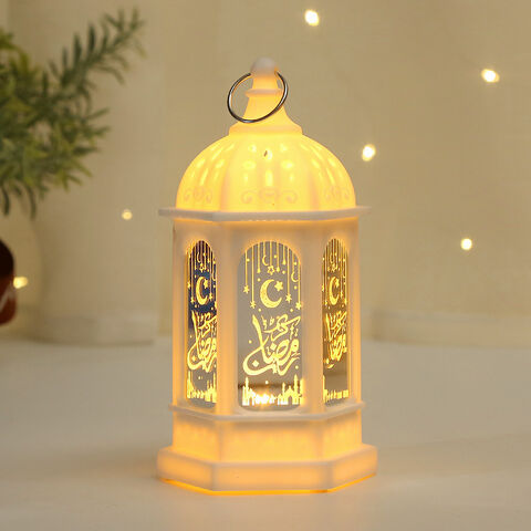 Buy Wholesale China Wholesale European Style Moon Retro Lamp Table  Decoration Candlestick Ornaments White Ramadan Festival Decoration & Led  Lights at USD 0.72