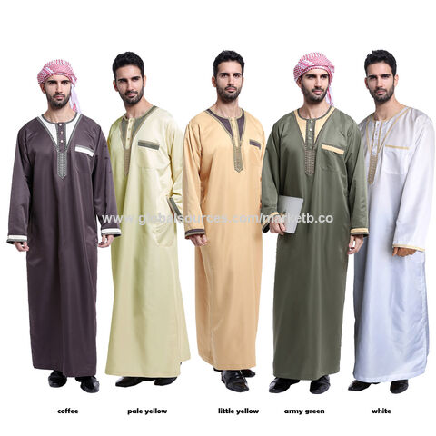 Ethnic Clothing Beonlema Muslim Dress Hombre Jubba Thobes Men Islam  Moroccan Kaftan Abaya Embroidery Formal Islamic Pankistan Vestidos From  Yuanbai, $50.32 | DHgate.Com