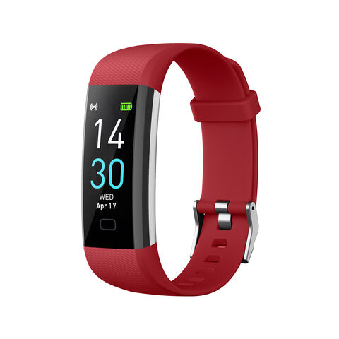 Welltech ID116 Plus Smart Bracelet Fitness Tracker Color Screen Smartwatch  Heart Rate Blood Pressure Pedometer Sleep Monitor (Black) : Amazon.in:  Electronics