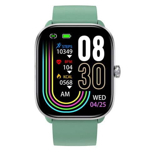 Vollständige Touchscreen-Smartwatch Wasserdichter Sport-Fitness-Tracker Benutzerdefinierte Zifferblätter Smartwatches